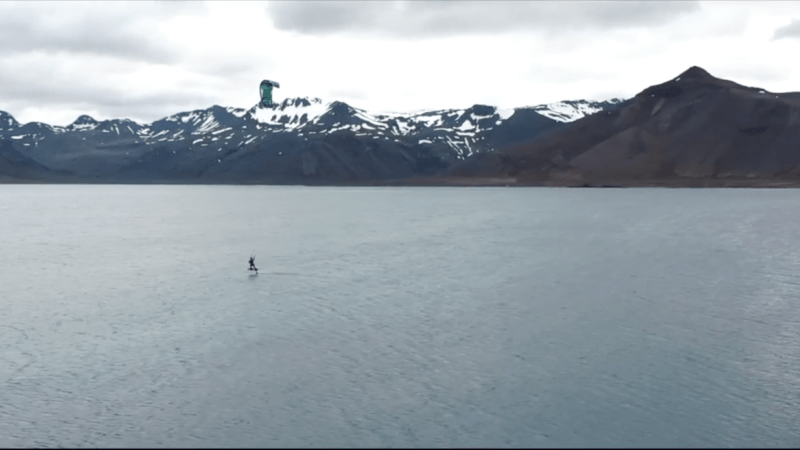 Kitesurf Izlandon