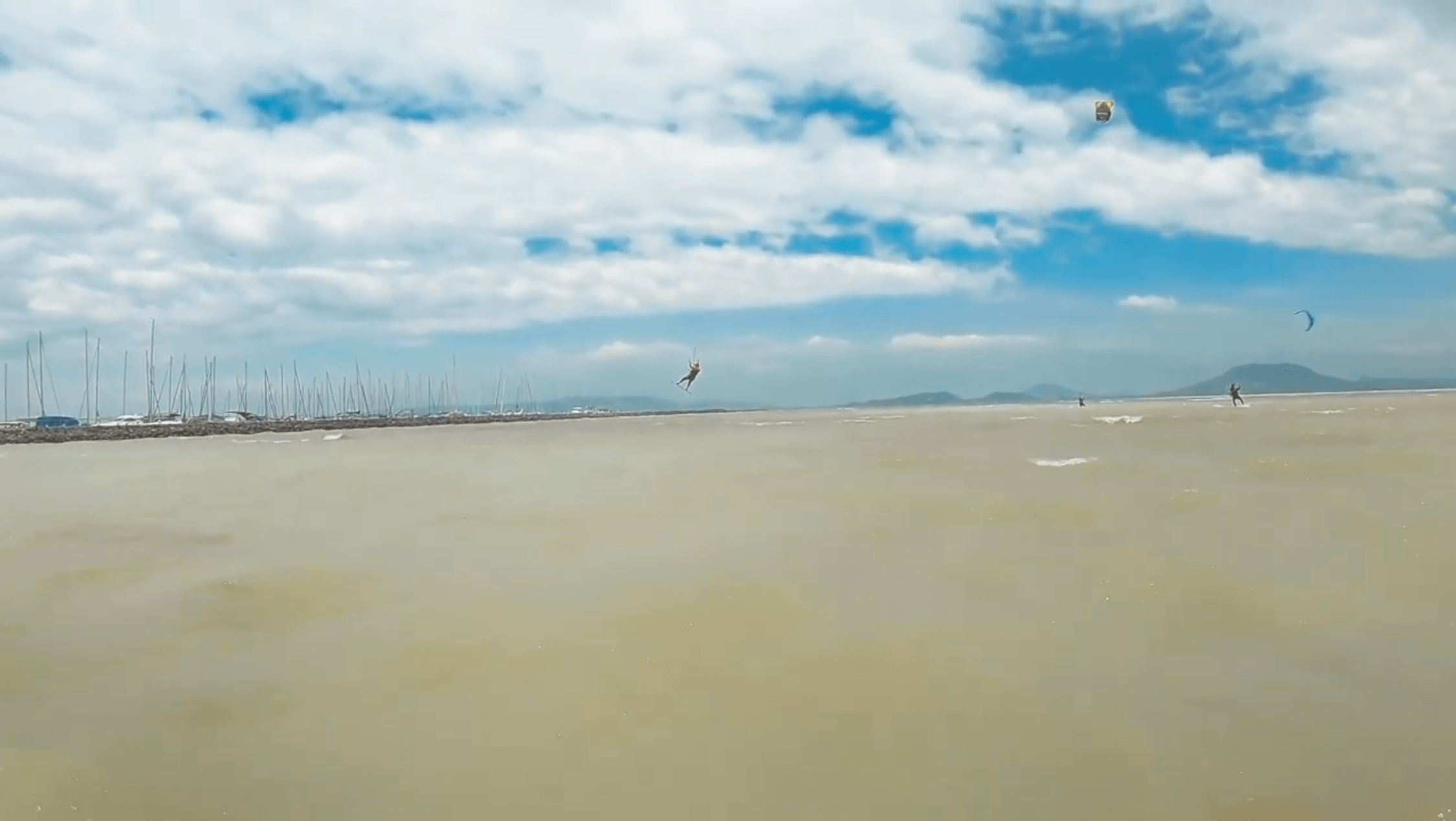 Helyem a Balatonon, kitesurf