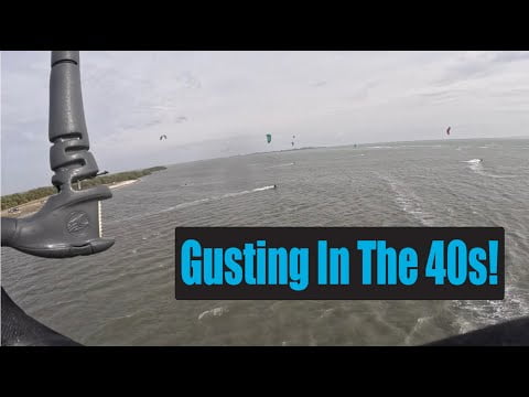 A Strong Wind Session In Tampa Bay Florida