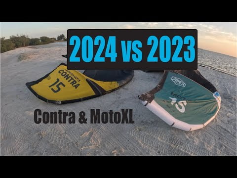 Cabrinha Moto XL vs Cabrinha Contra 15m