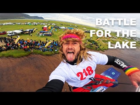 CRAZY KITEBOARDING IN IRELAND!