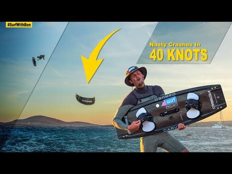 Nasty Crashes: When Your Kite Hits the Water First