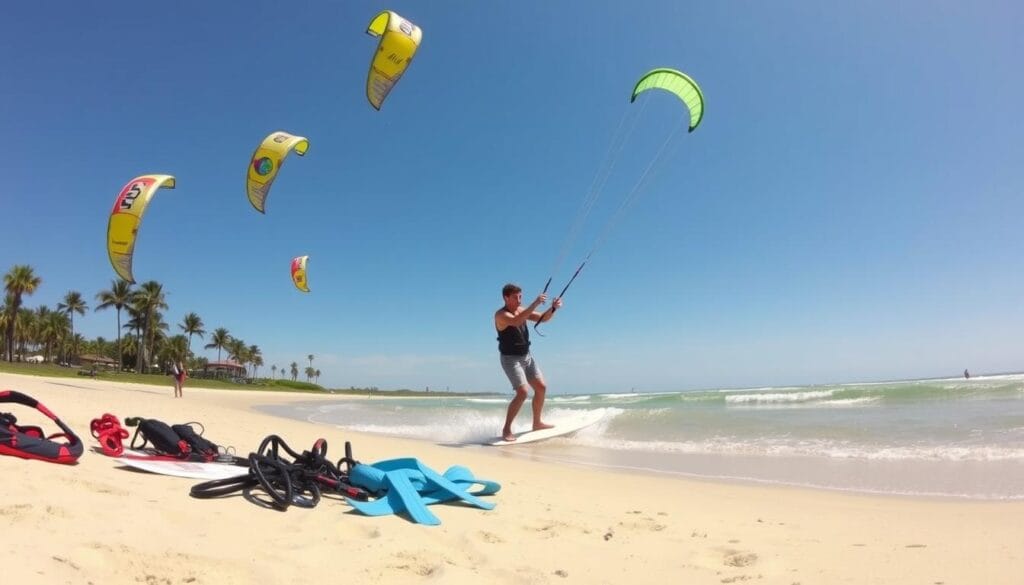 kitesurf alapok