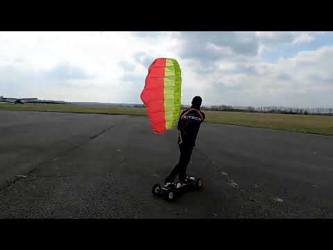 Kitech Kites – Parawing DWing Up&Down  – Pocket Wing Landboarding GoPro