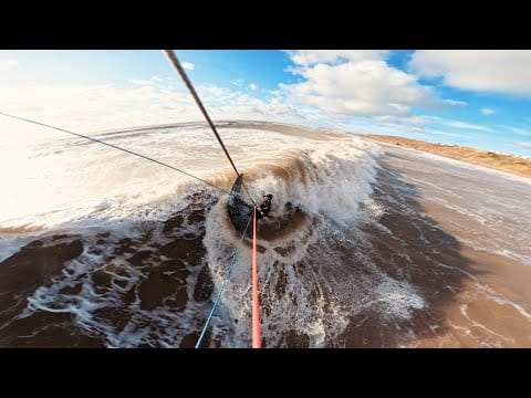 WINTER KITE-SURFING MISSION!