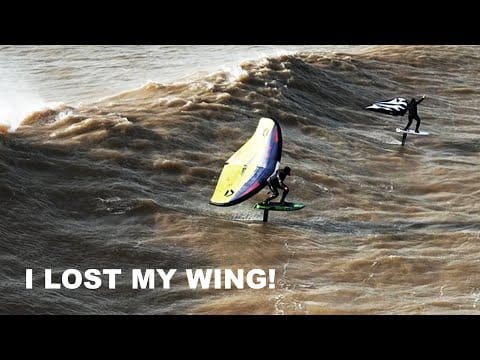 THE BEST WING FOIL SESSION EVER? I LOST MY WING!!!