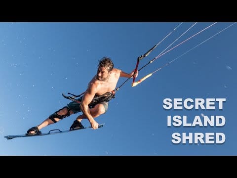 Secret Caribbean Kiteboarding Island!