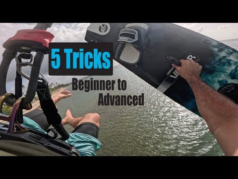 5 Hooked in Kiteboarding Tricks from Beginner to Advanced