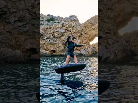 Exploring #ibiza in my @Fliteboard #courtintheact #explore #takeflite #efoil #efoilracingleague