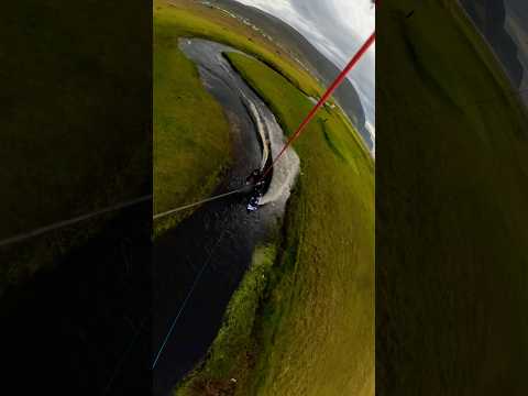 On the river the the Irish Pub! #courtintheact #shreddy #kiteboarding #ireland