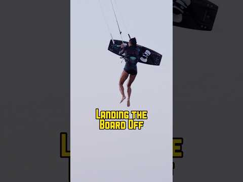 Board Off Tutorial is on my channel 🚀 #kitesurfing #kiteboarding
