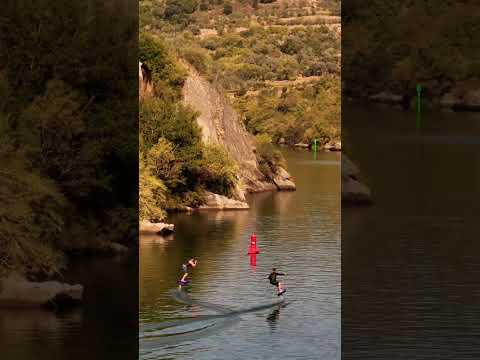 Shredding the #Douro in #Portugal on my @Fliteboard #courtintheact #backcountry #efoil #efoils