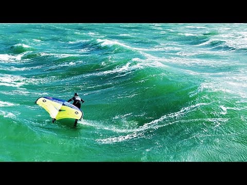 RAW GoPro #POV Wing Foil Down Winder!