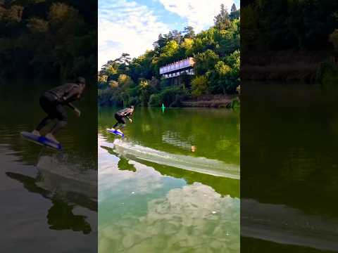 Rolling down the #douro with style! #courtintheact #efoil #efoilracingleague @Fliteboard #foilhub