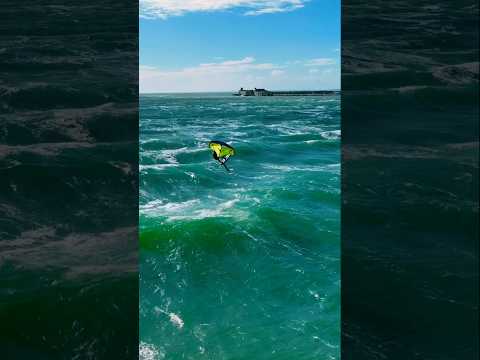 In the game! #courtintheact #foilhub #easports #wingfoil #gta6 #foiltheworld