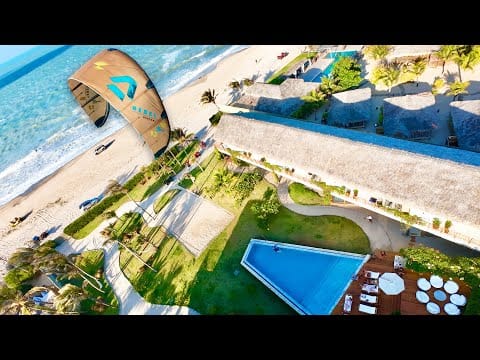 DOWN WIND KITEBOARDING in BRAZIL!