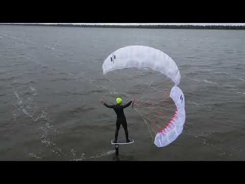 World’s First DOUBLE Parawing on an 8L Pump Foil Board?! 🤯