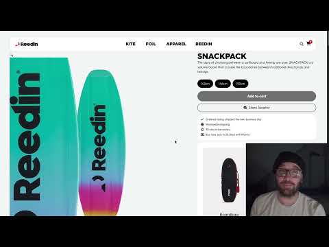 Reedin Snack Pack – [ FIRST LOOK ] – kitesurf videó és tippek
