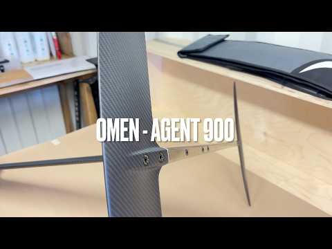 First Look At Omen’s Newest HydroFoil „The Agent” – Unboxing Full Bench Assessment – kitesurf videó és tippek