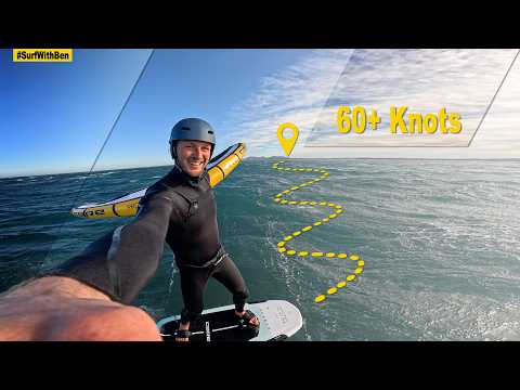 We Glided 8 km Downwind at 60+ Knots! – kitesurf videó és tippek