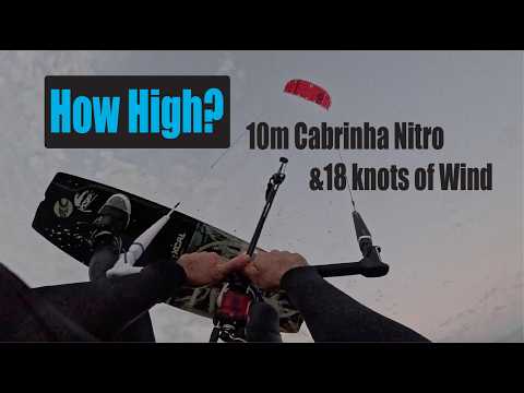 How High Can I Jump on a 10m in 18kts? – kitesurf videó és tippek