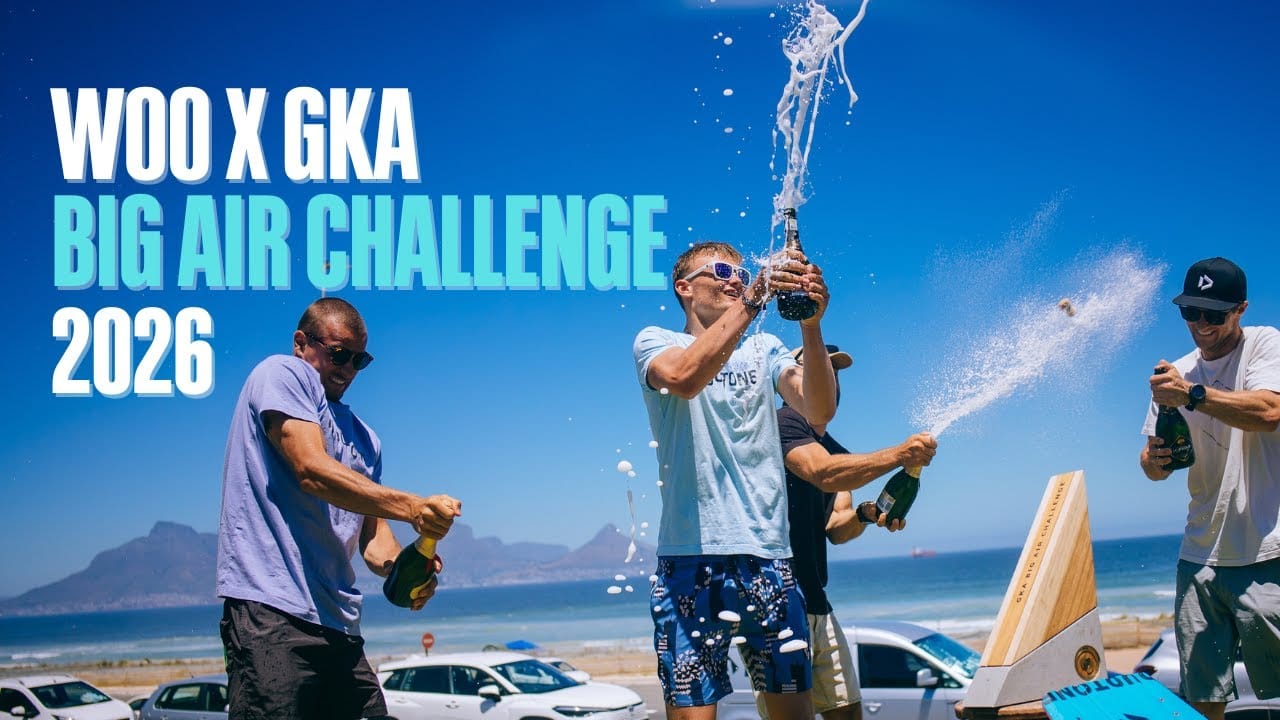 WOO X GKA Big Air Challenge 2026 – kitesurf videó és tippek
