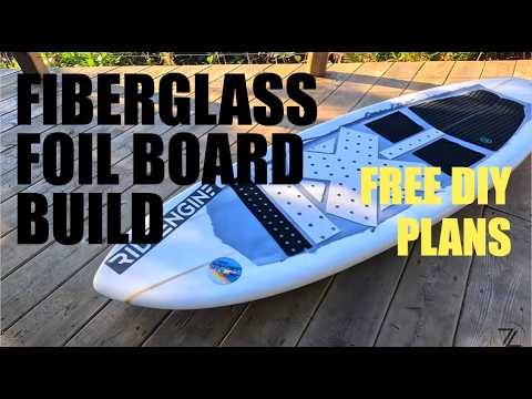 How to Build a Custom Foil Board: Hybrid Carbon & Fiberglass Construction – kitesurf videó és tippek