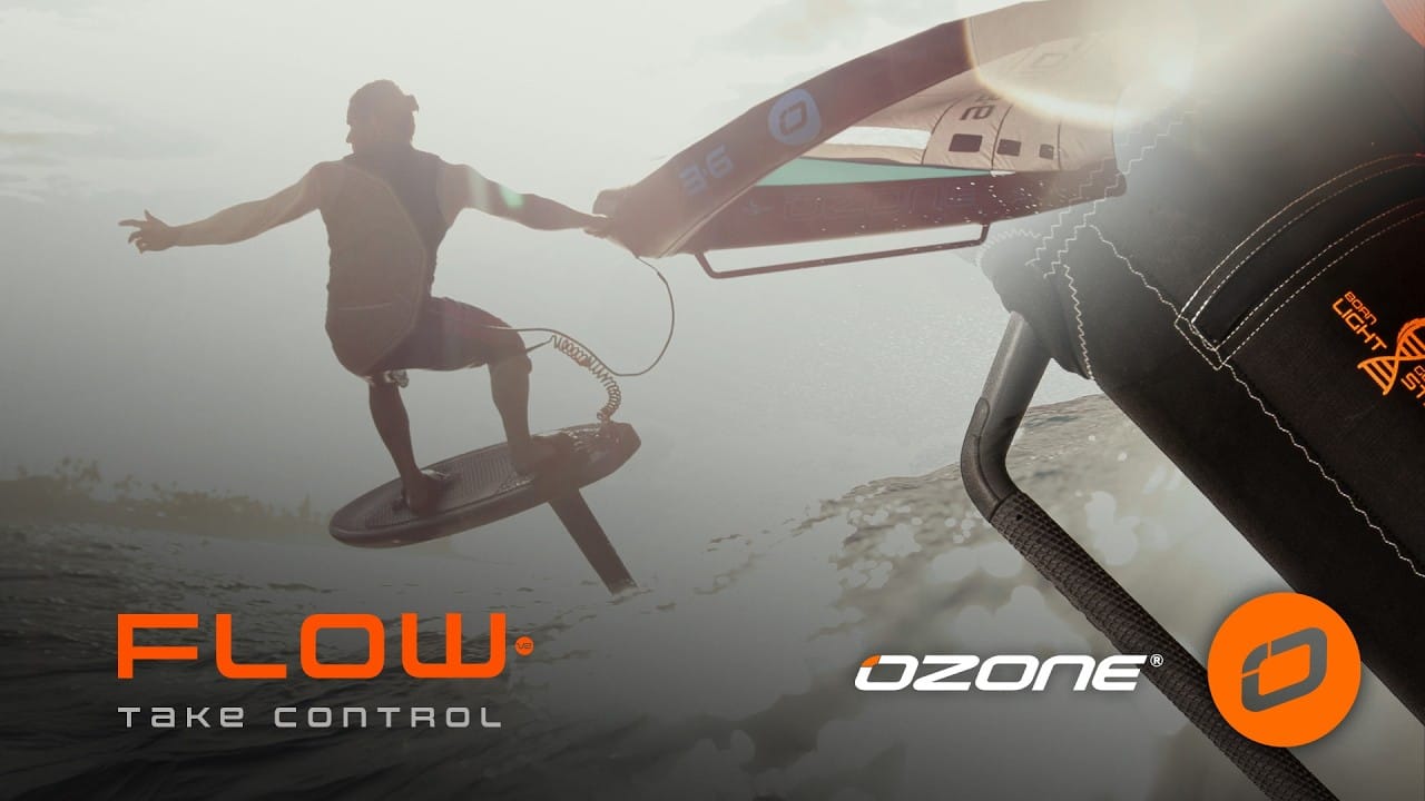 Ozone Flow V2 wing – Take Control – kitesurf videó és tippek