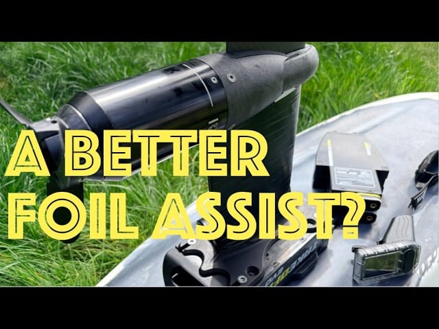 I got a new E-Foil Assist: The Manta Evo (Open & Assemble) – kitesurf videó és tippek