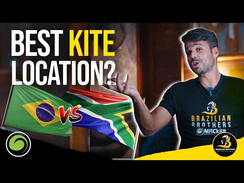South Africa vs Brazil | What Will Be Your Next Kiteboarding Trip? | Brazilian Brothers – kitesurf videó…