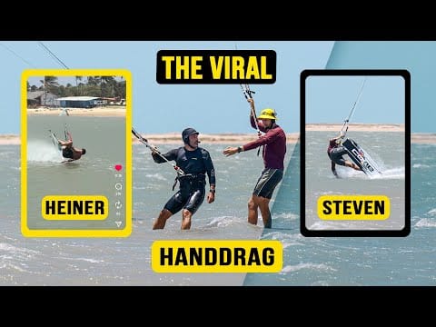 Trying the Viral Popped Backroll Hand Drag // Kiteboarding SA Masterclass – kitesurf videó és tippek