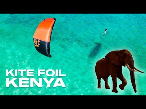 Kitesurfing in Watumu, KENYA – kitesurf videó és tippek
