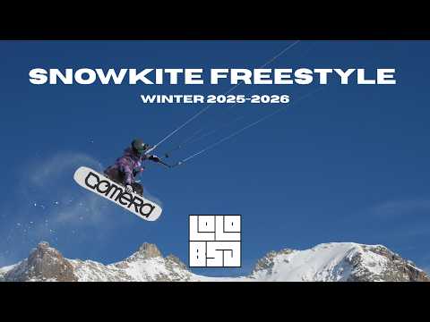 SNOWKITE FREESTYLE WINTER 2025/2026 – BEST OF LOLO BSD – kitesurf videó és tippek