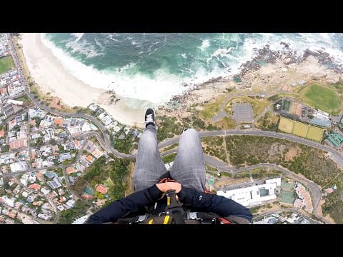 Wild experience with Fly Cape Town Paragliding – kitesurf videó és tippek
