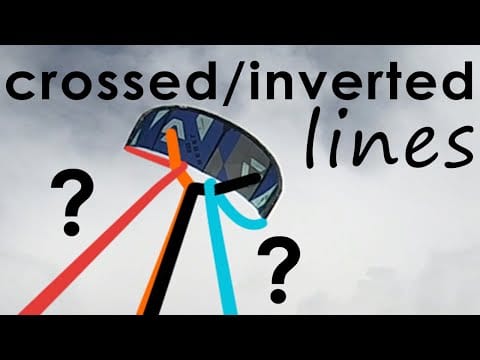 How to fix crossed or inverted lines (kitesurf tutorial) – kitesurf videó és tippek