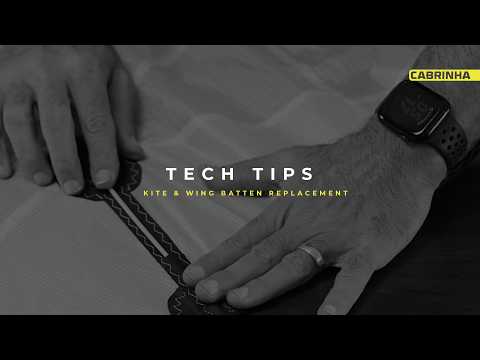 Cabrinha Tech Tip – Kite & Wing Batten Replacement – kitesurf videó és tippek