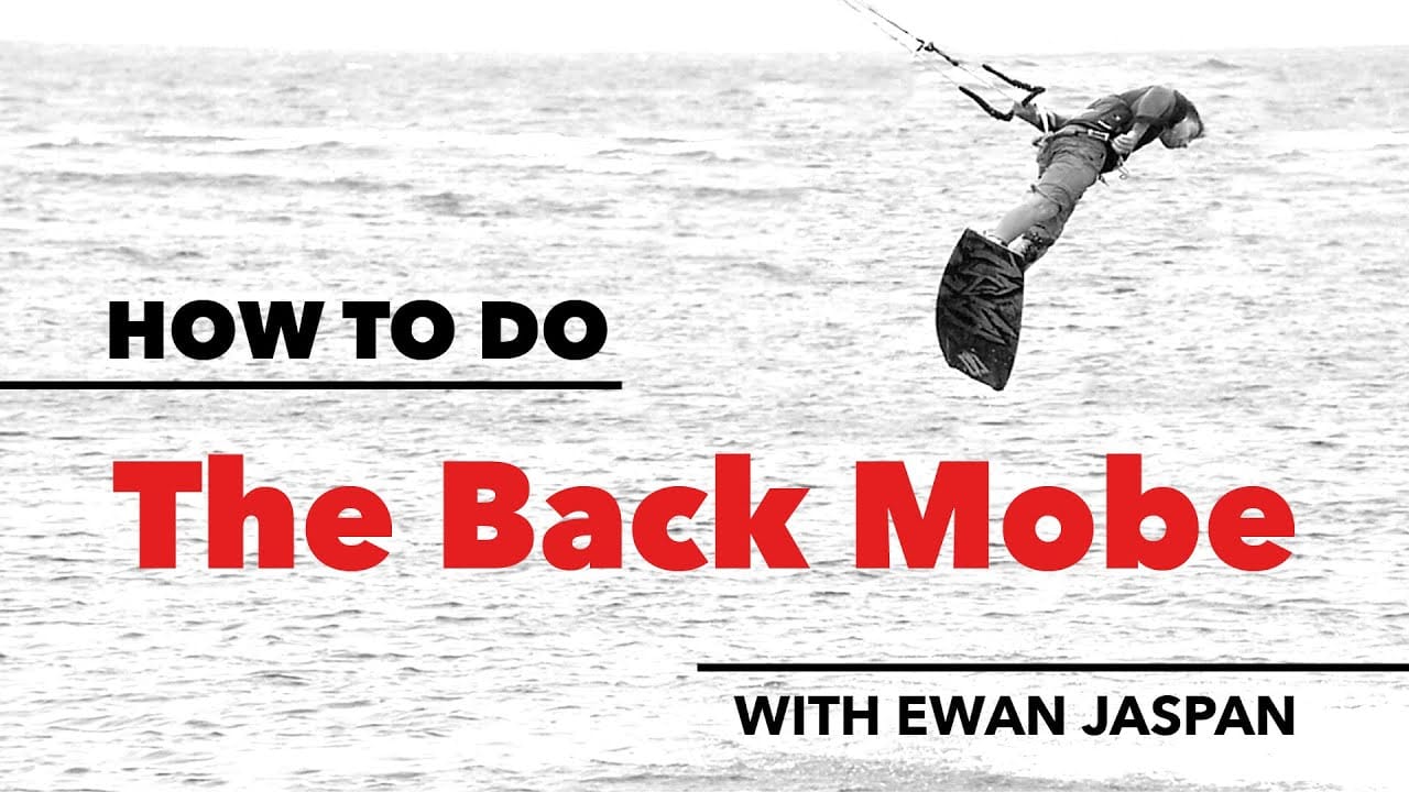 How to do a Back Mobe in Kitesurfing – kitesurf videó és tippek