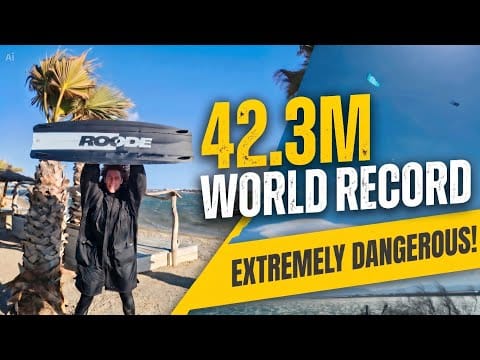 All the insights about breaking a WORLD RECORD – kitesurf videó és tippek