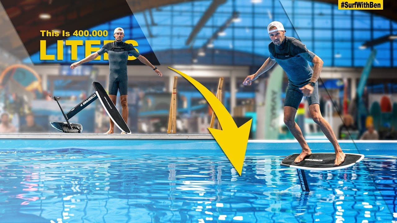 Risky Foil Surfing: This Could Flood a 400k Liter Pool – kitesurf videó és tippek