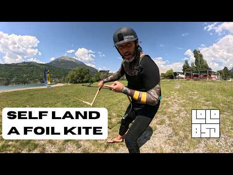 SELF LAND FOIL KITE IN 15 KNOTS – kitesurf videó és tippek