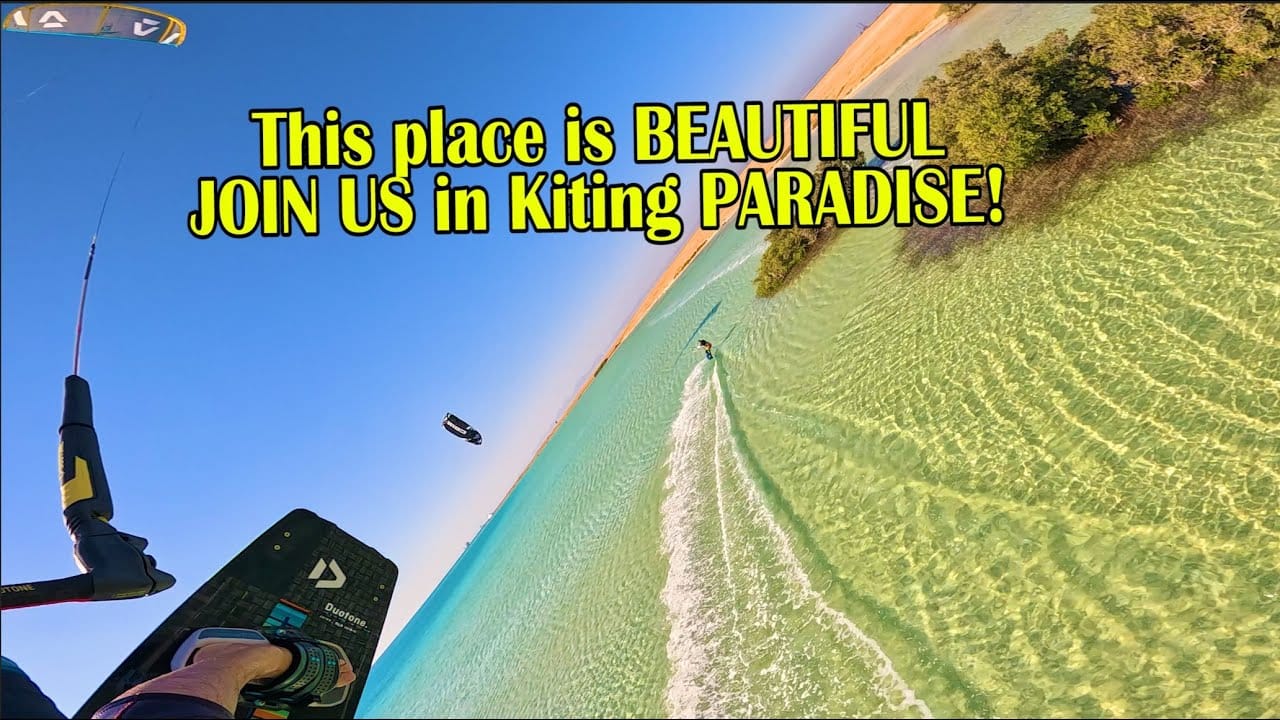KITESURF in PARADISE with US! 🤙🤙 This place is magic, I couldnt contain myself!… – kitesurf videó és tippek