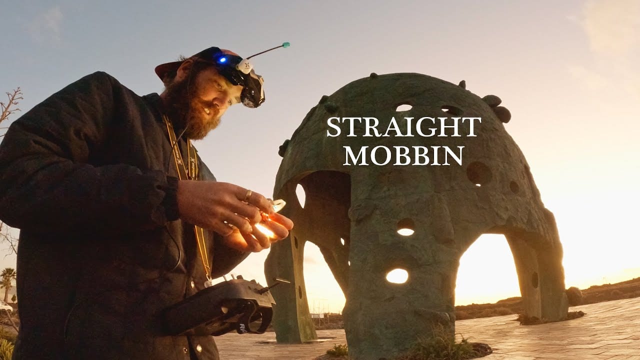 STRAIGHT MOBBIN – [ 75mm Mobula V3 2S – tinywhoop headlight ] – kitesurf videó és tippek