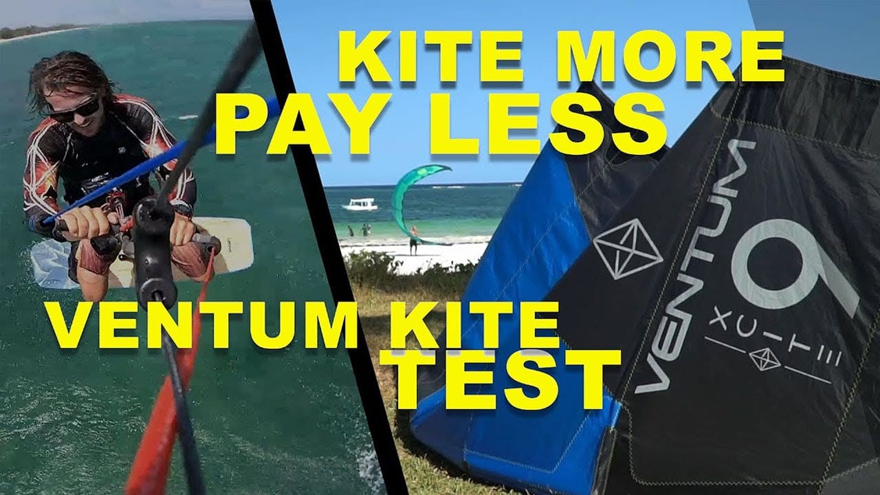 I tried kiteboarding for half the price – Ventum kite test – kitesurf videó és tippek
