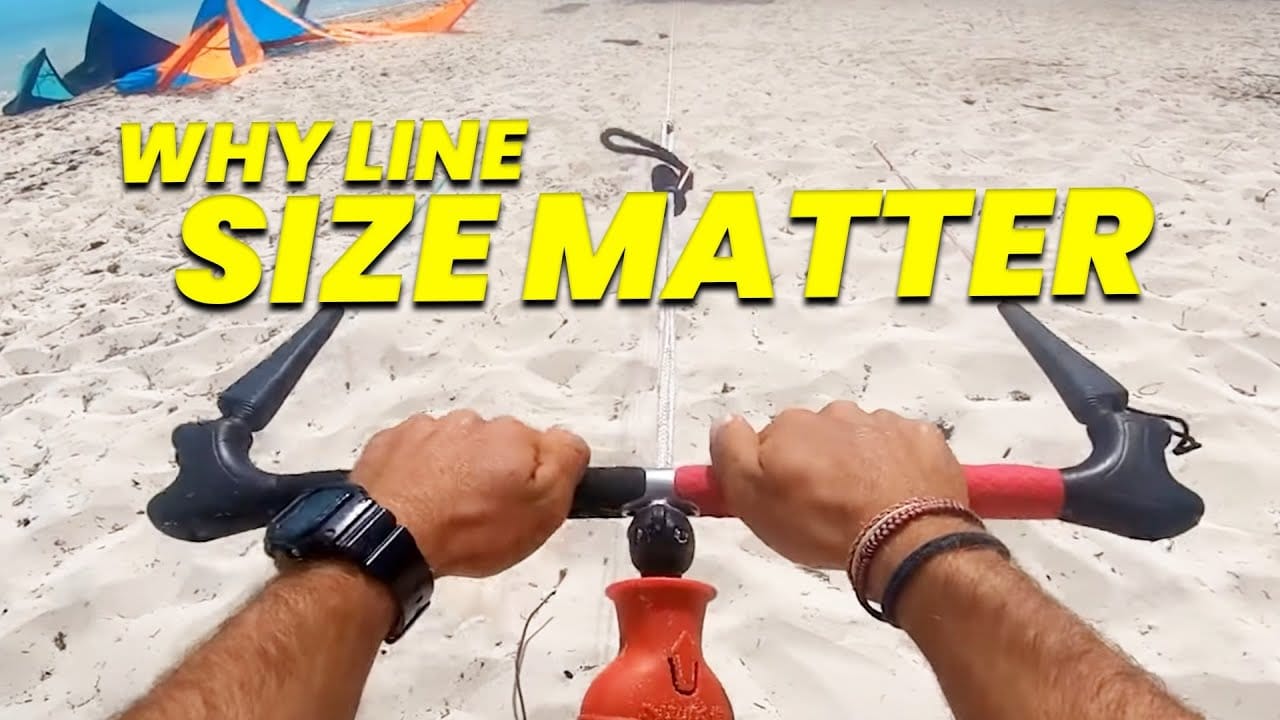 Kitesurfing lines and trim explained – kitesurf videó és tippek
