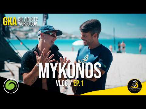 2026 GKA Big Air Kite World Cup Mykonos, Greece | Vlog 1 | Brazilian Brothers – kitesurf videó és tippek