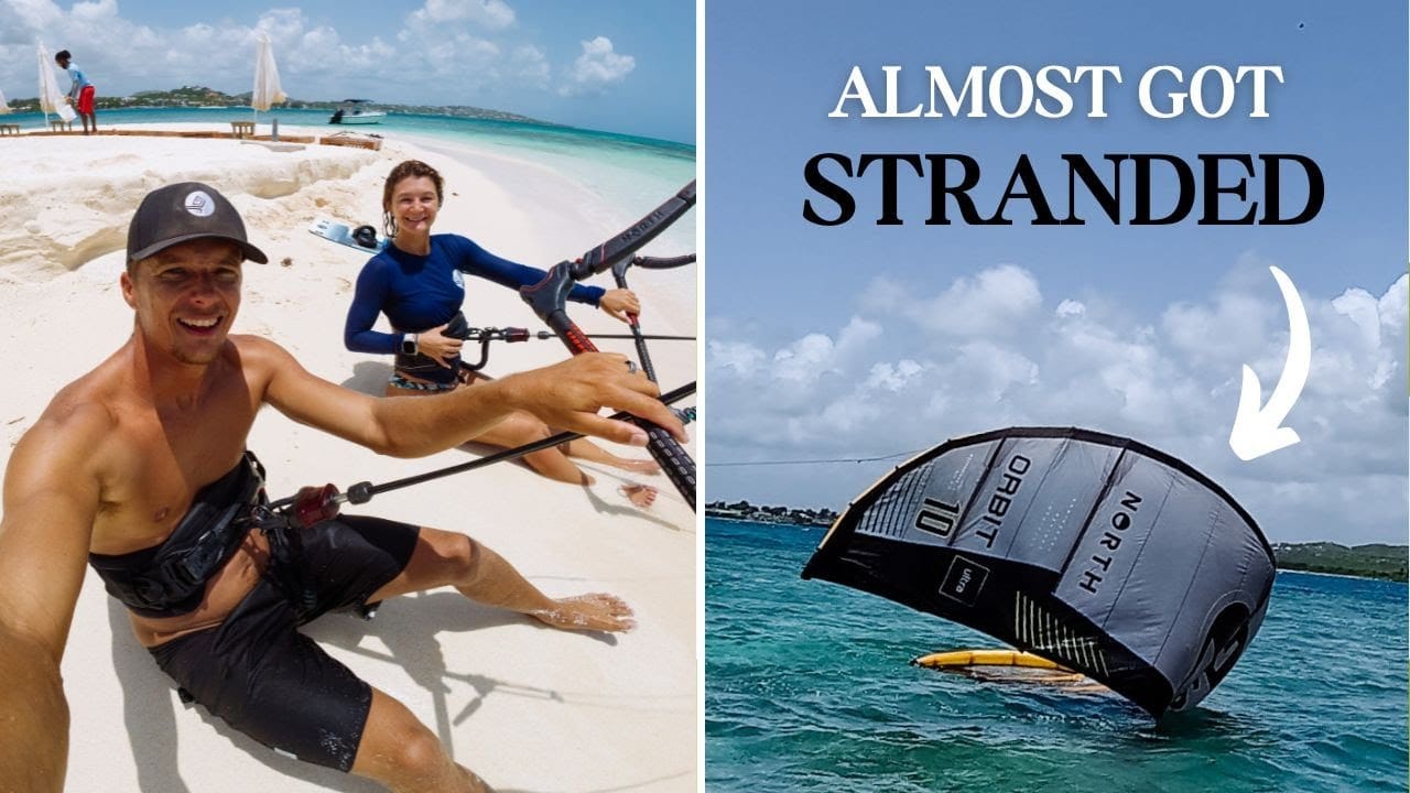 We Tried Kitesurfing To A Private Island – kitesurf videó és tippek