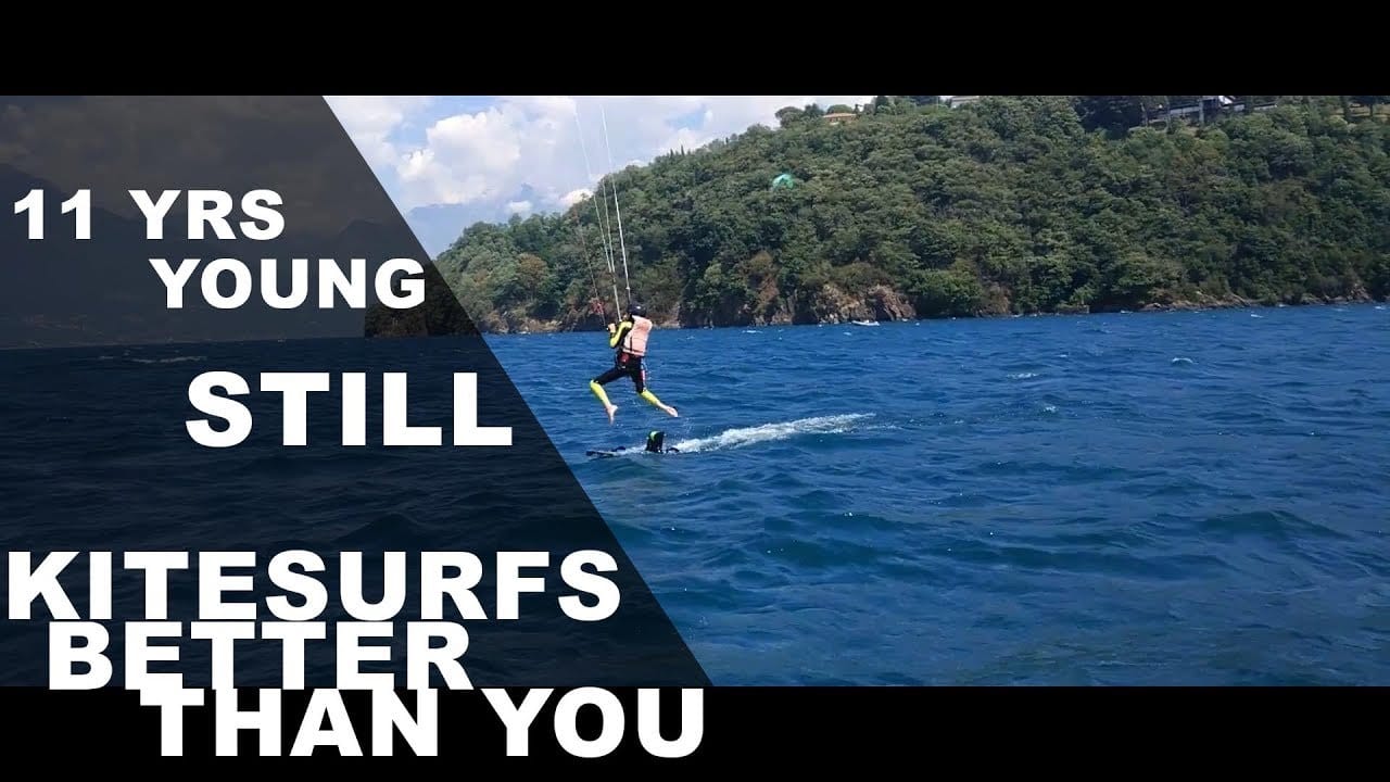 11 years old beginner kiter does better than you – The Epic Gust – kitesurf videó és tippek