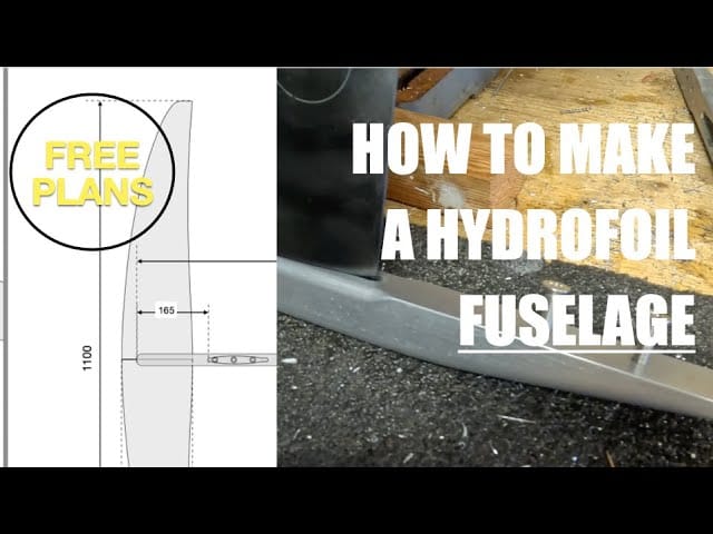 How to Build a Hydrofoil – Aluminum Fuselage Construction | Model 5 (Video Two) – kitesurf videó és tippek