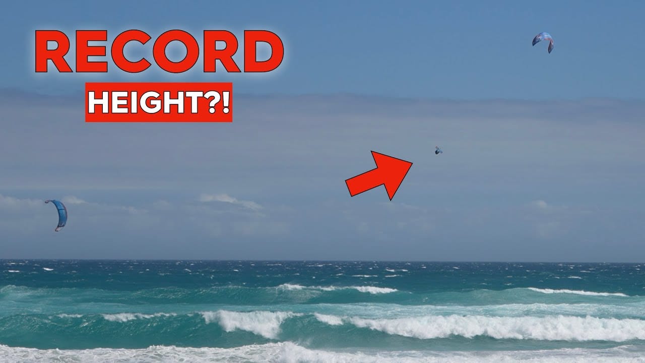 I tried to jump a height record! KEVVLOG – kitesurf videó és tippek