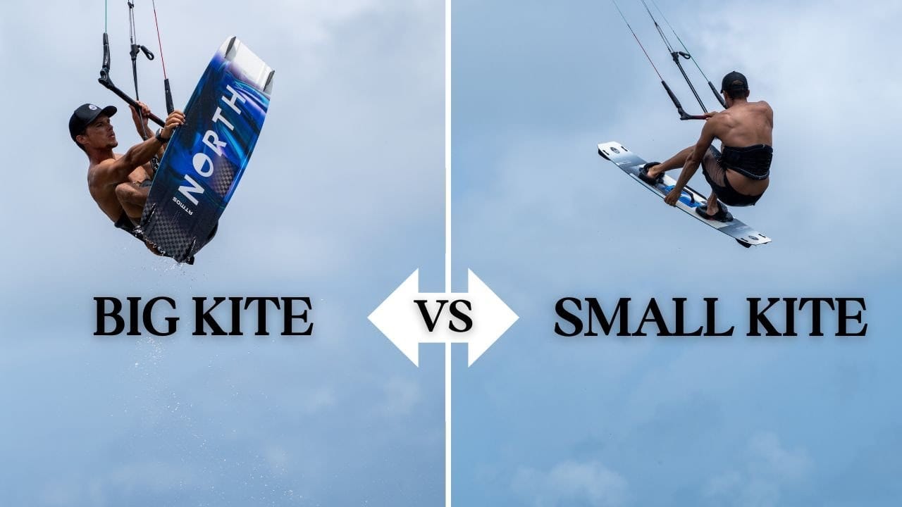 Which Kite Jumps Higher? Big vs Small – kitesurf videó és tippek
